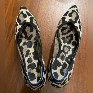 Rothy’s “the point” flats, Desert Cat, 9